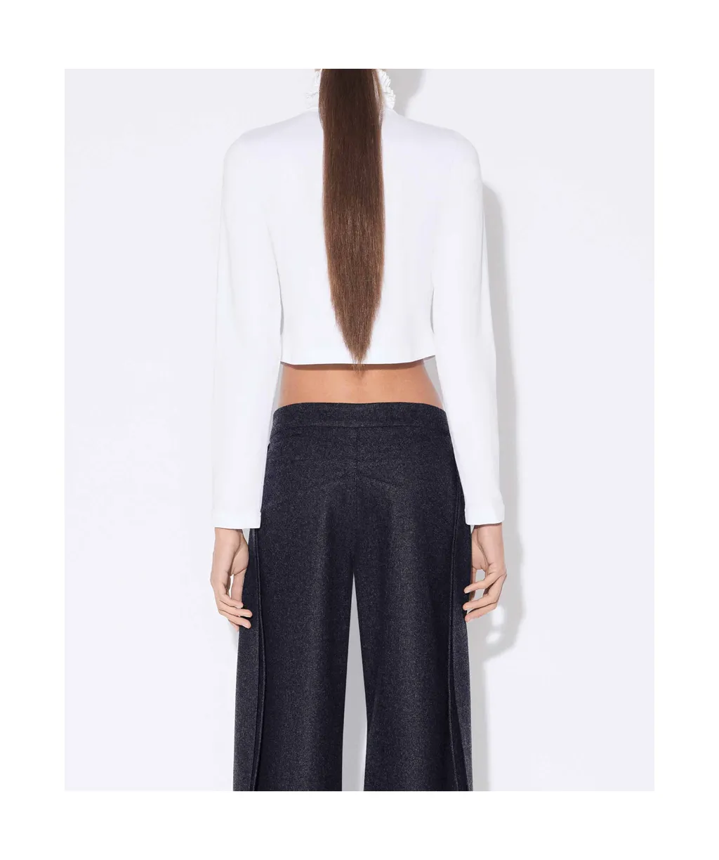 AlaÏA Cropped T-Shirt