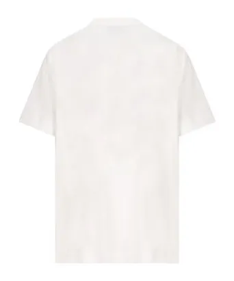 Givenchy Paris Logo Zigzag Stitching T-Shirt