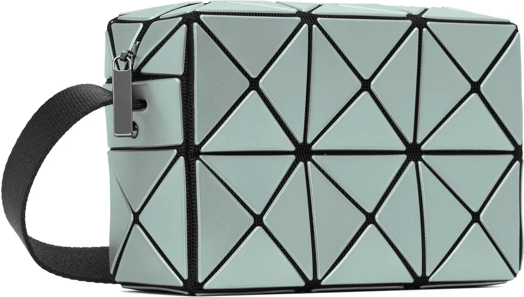 Cuboid Metallic Crossbody Bag