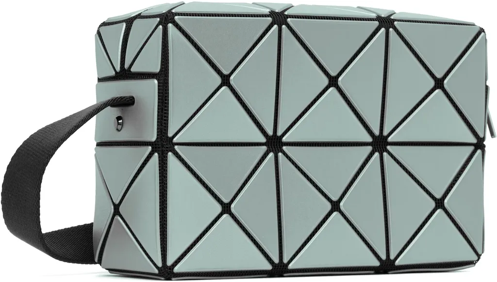 Cuboid Metallic Crossbody Bag