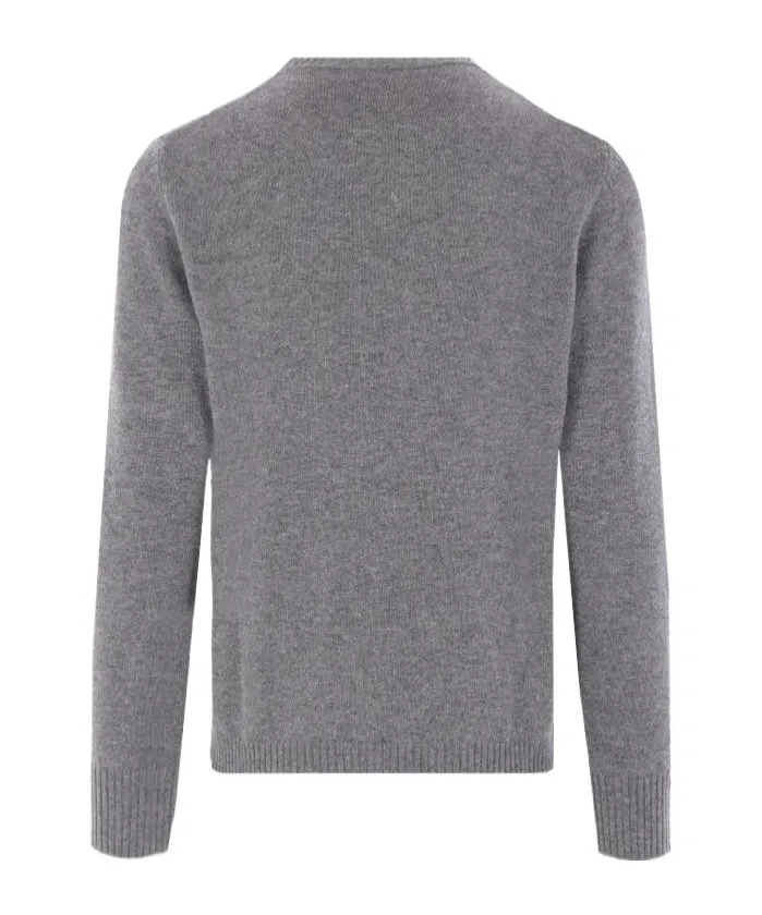 Round-Neck Knitted Sweater