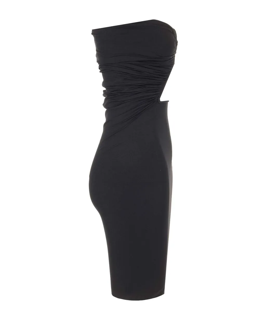Pleated Detail Dress