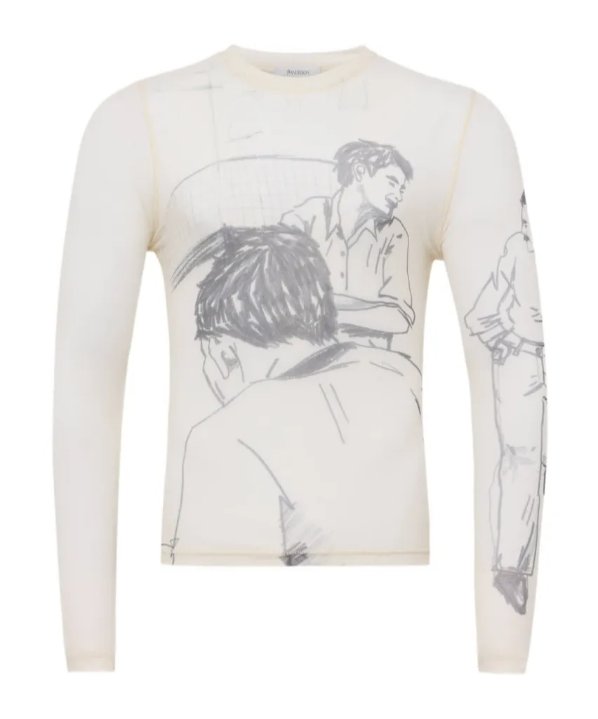 Jw Anderson Long Sleeve Underpinning Top