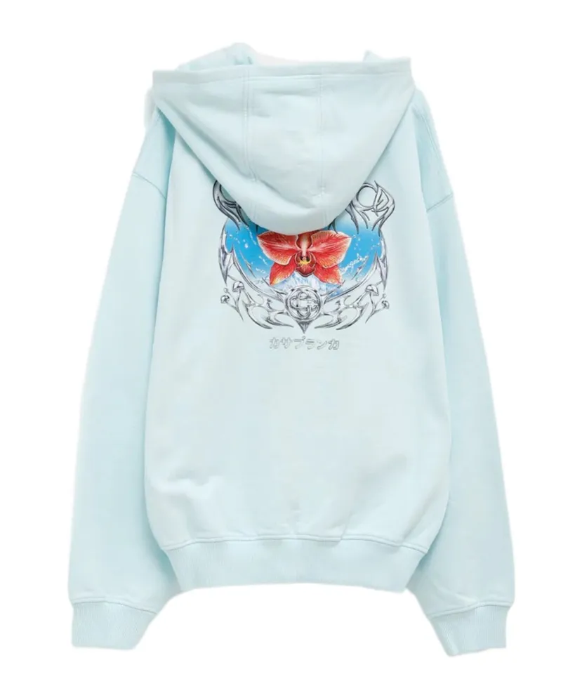 Hoodie With Printed Design