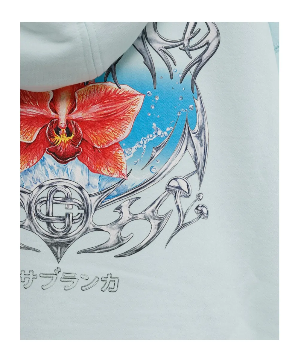 Hoodie With Printed Design