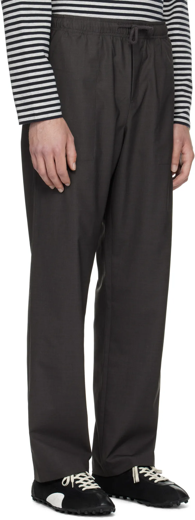 Drawstring-Waist Trousers