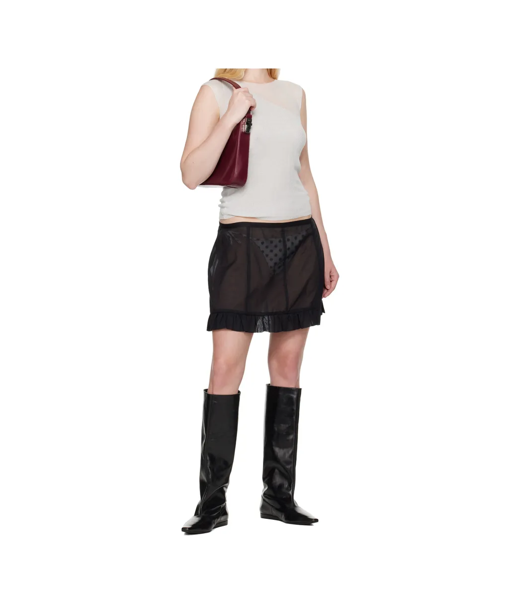 Semi-Transparent Skirt
