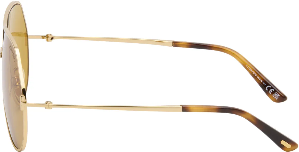 Tom Ford Eyewear Rickie-02 Aviator Frame Sunglasses