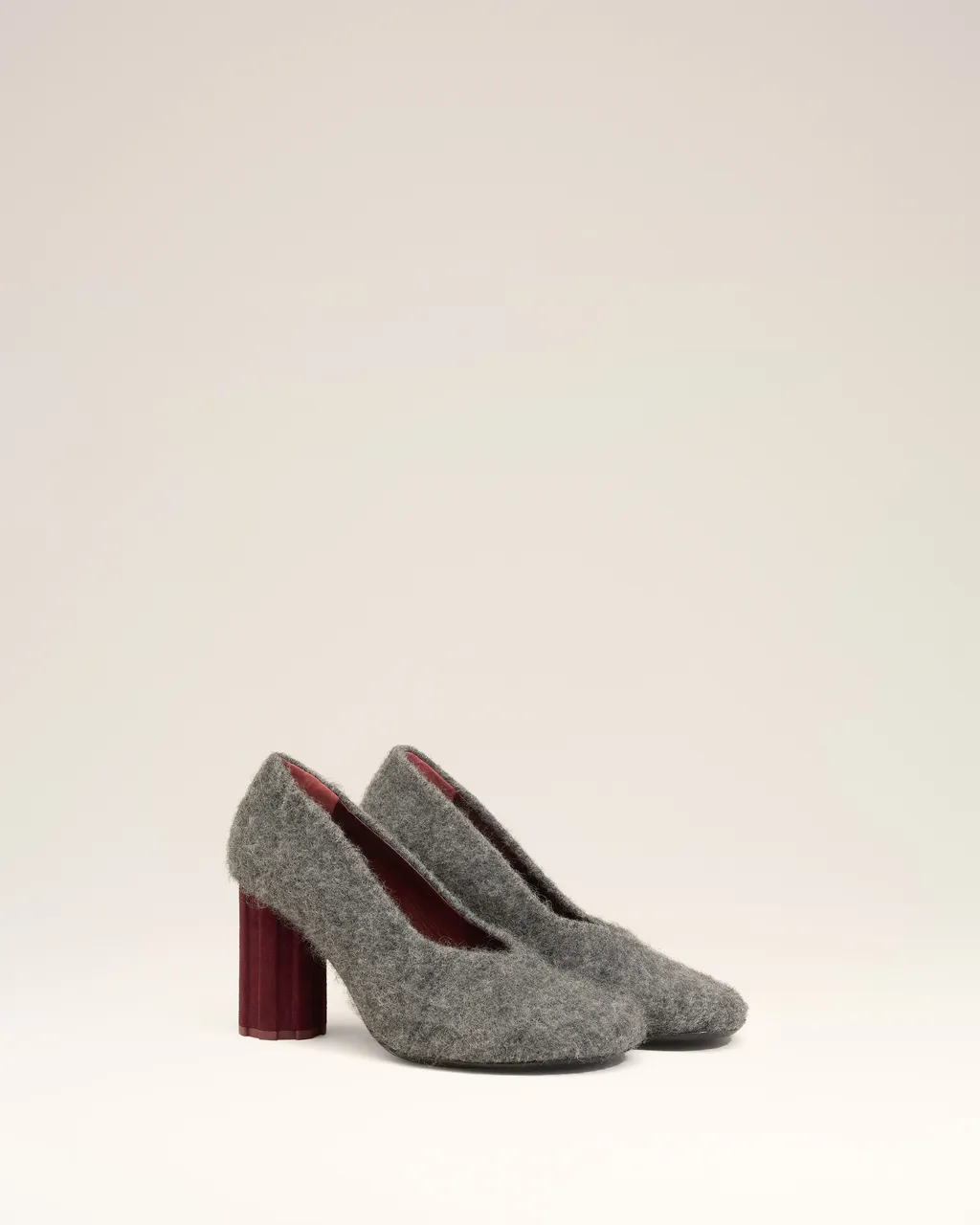 Mohair Knitted Piano Pumps