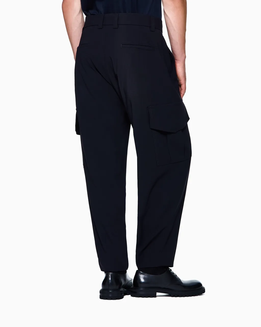 Pleated Cargo Pants
