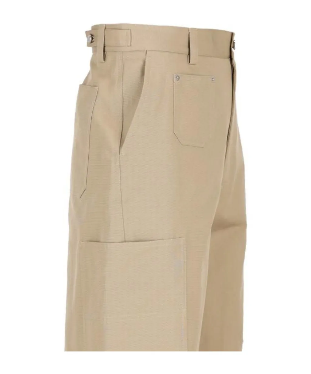 Givenchy Logo Embroidered Straight-Leg Trousers