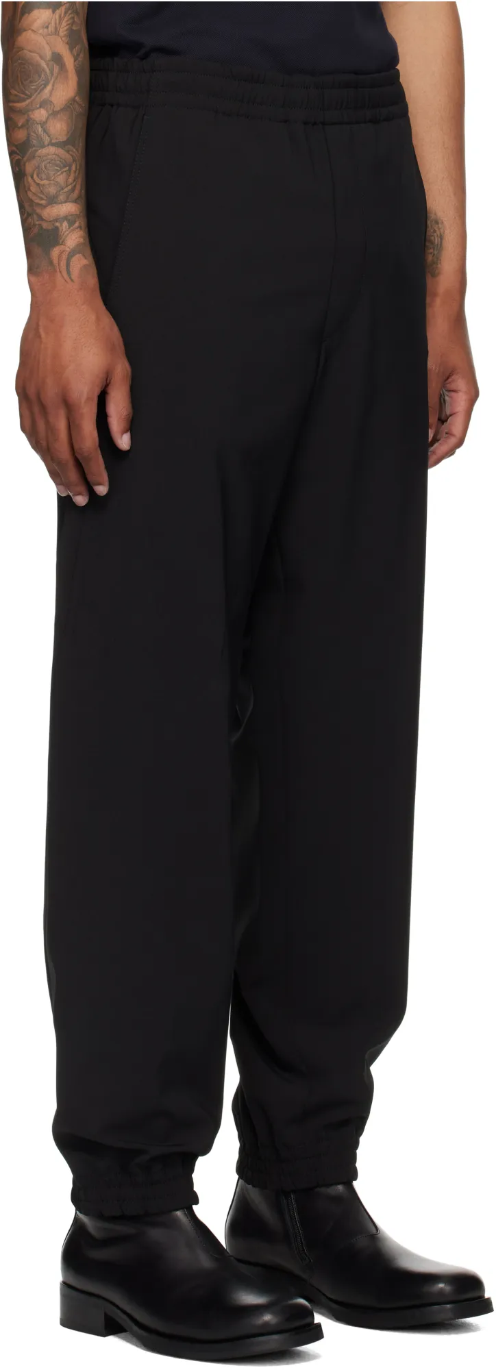 Moncler Logo Patch Jogging Pants