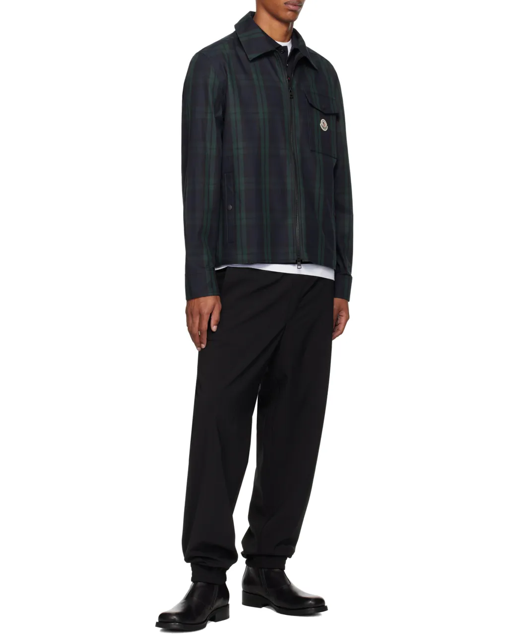 Moncler Logo Patch Jogging Pants