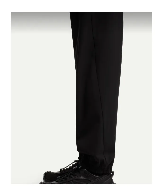 Moncler Logo Patch Jogging Pants