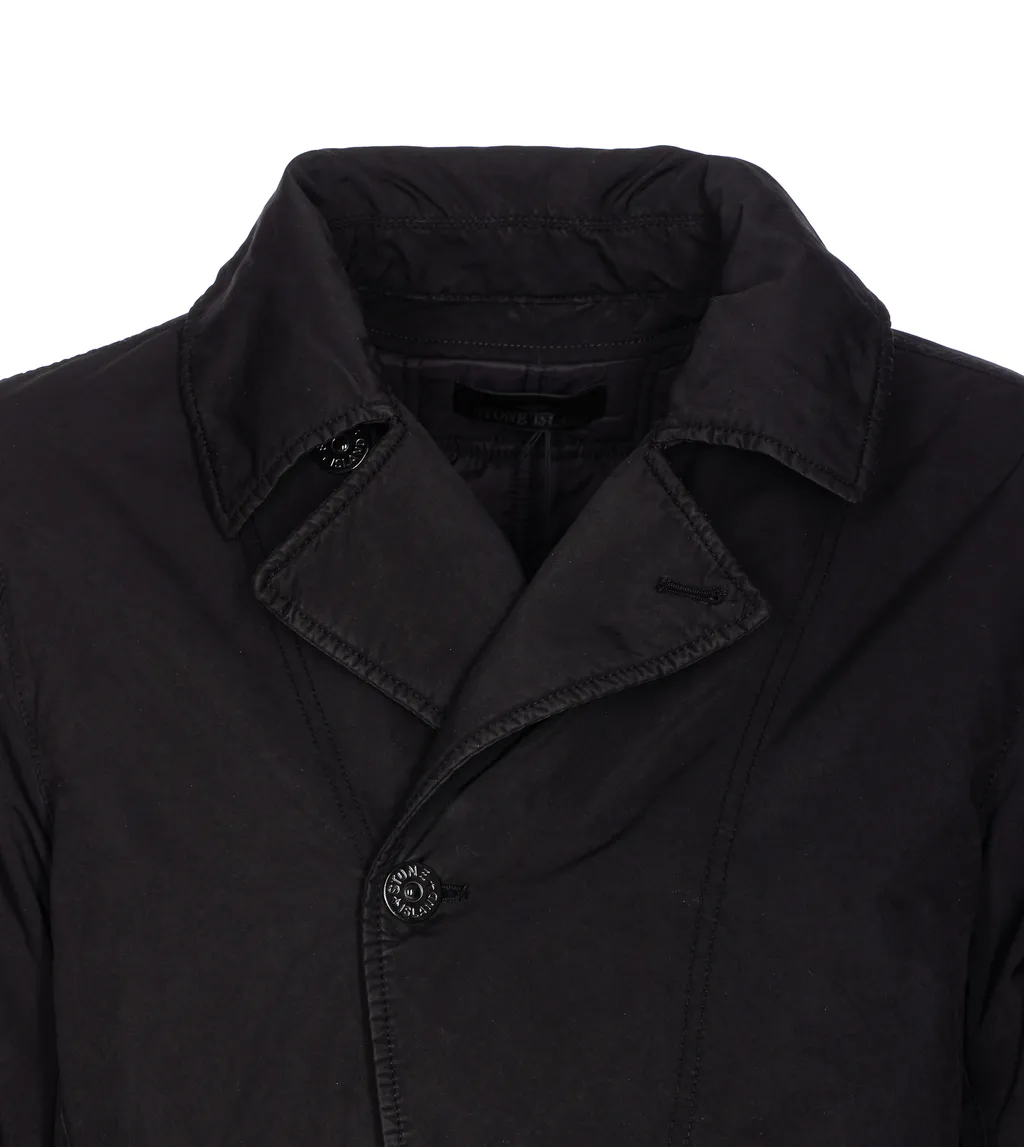 Button-Fastening Patch-Pocket Jacket