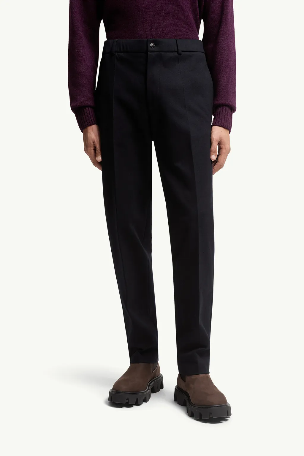 Moncler Logo Patch Tailored Pants