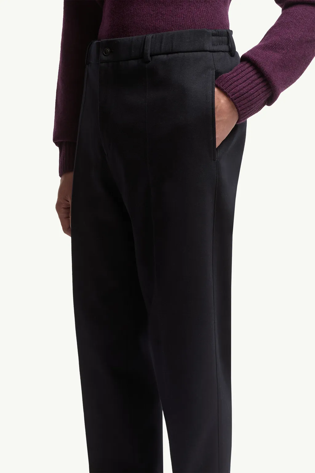 Moncler Logo Patch Tailored Pants