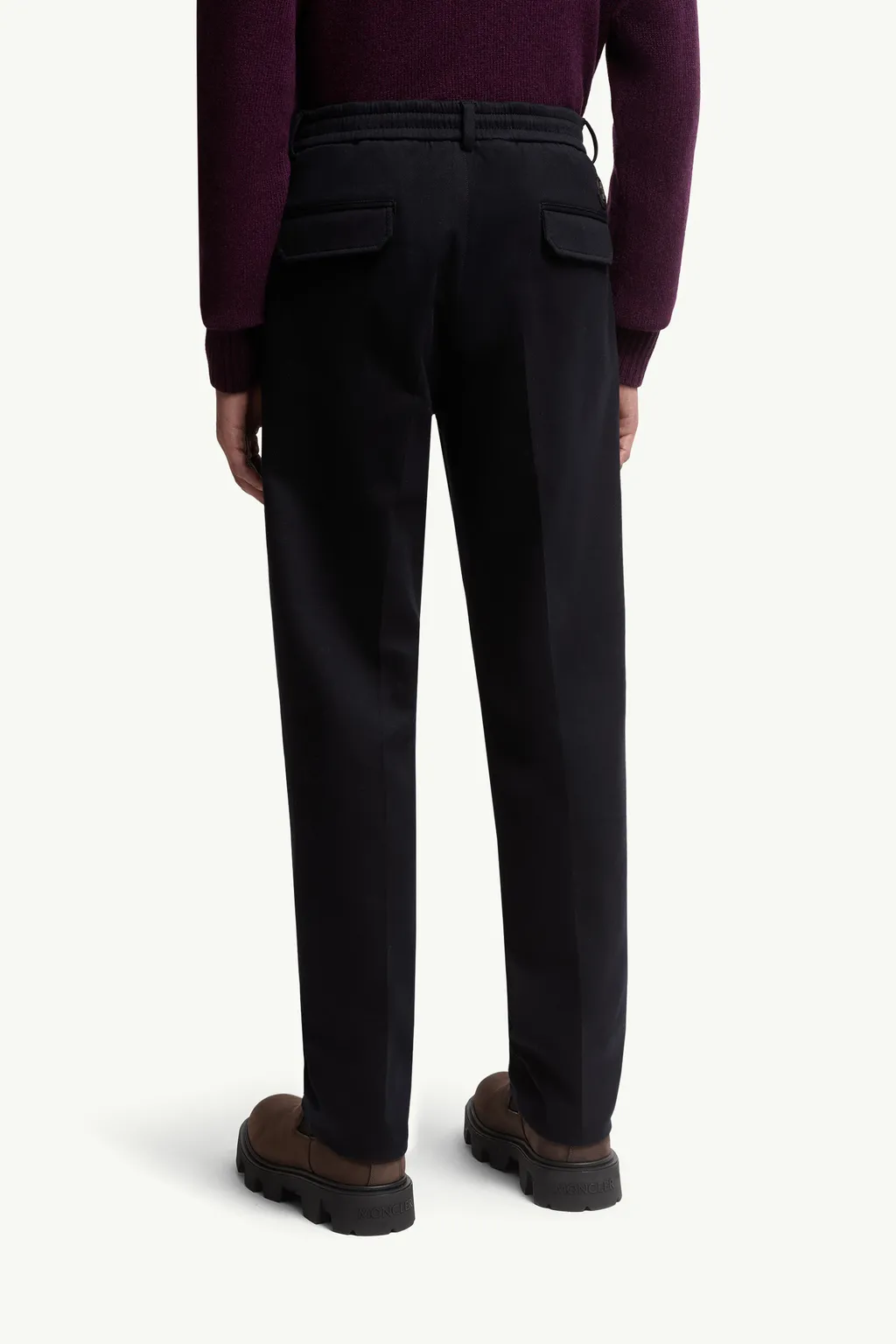 Moncler Logo Patch Tailored Pants