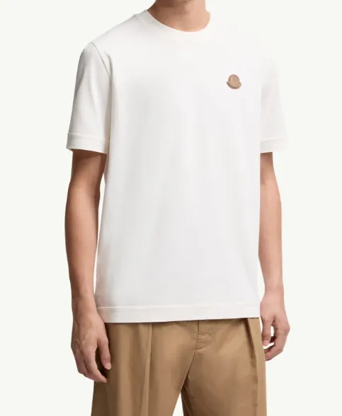 Moncler Logo Patch Crewneck T-Shirt