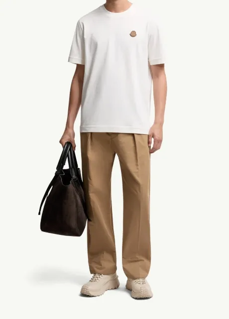 Moncler Logo Patch Crewneck T-Shirt