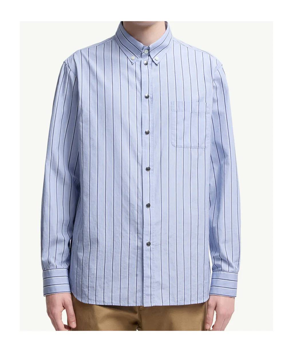Moncler Striped Long-Sleeved Shirt