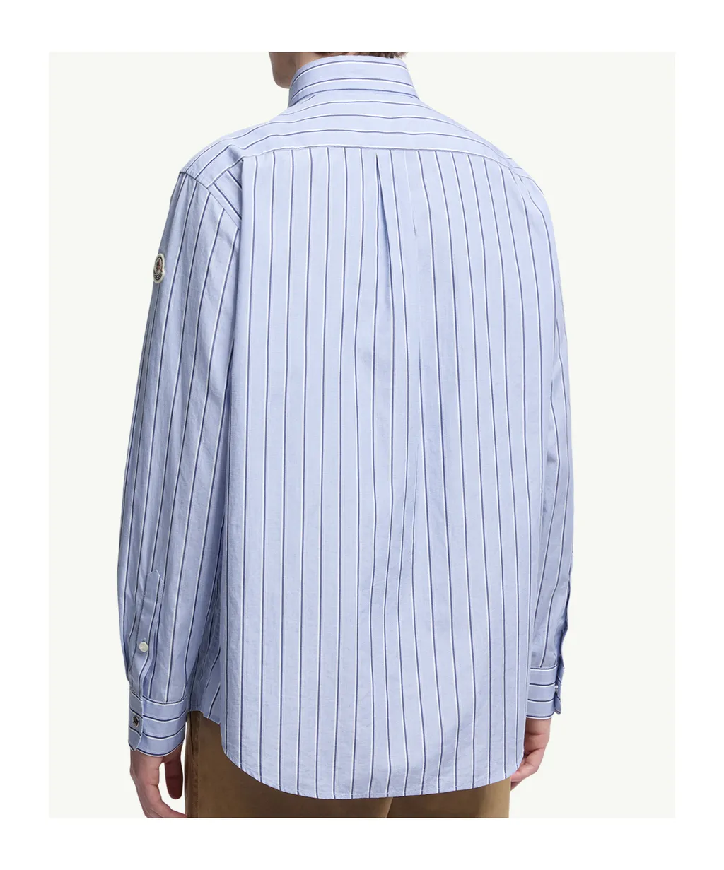 Moncler Striped Long-Sleeved Shirt