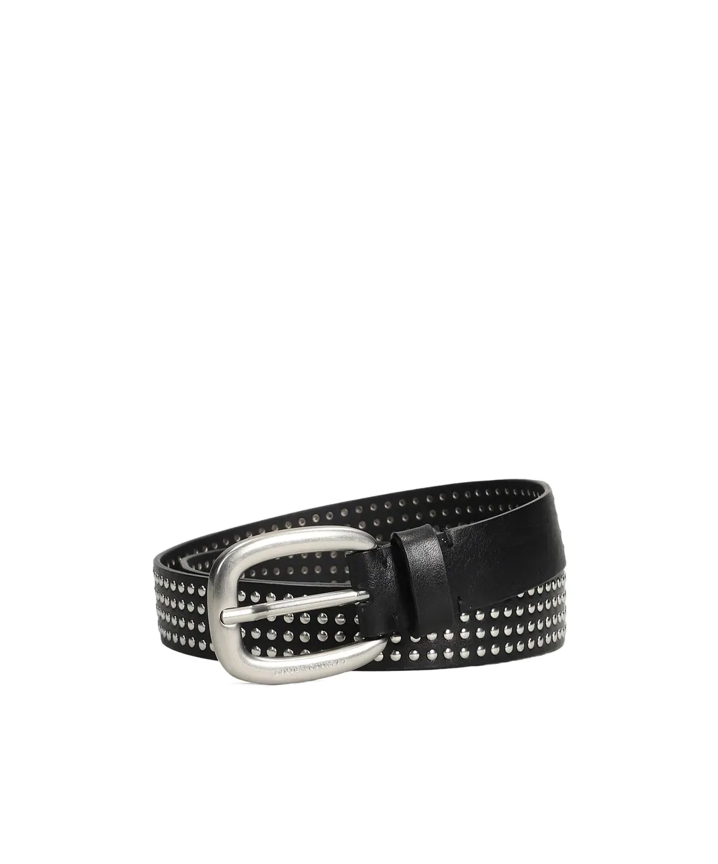 Studded Leather Belt