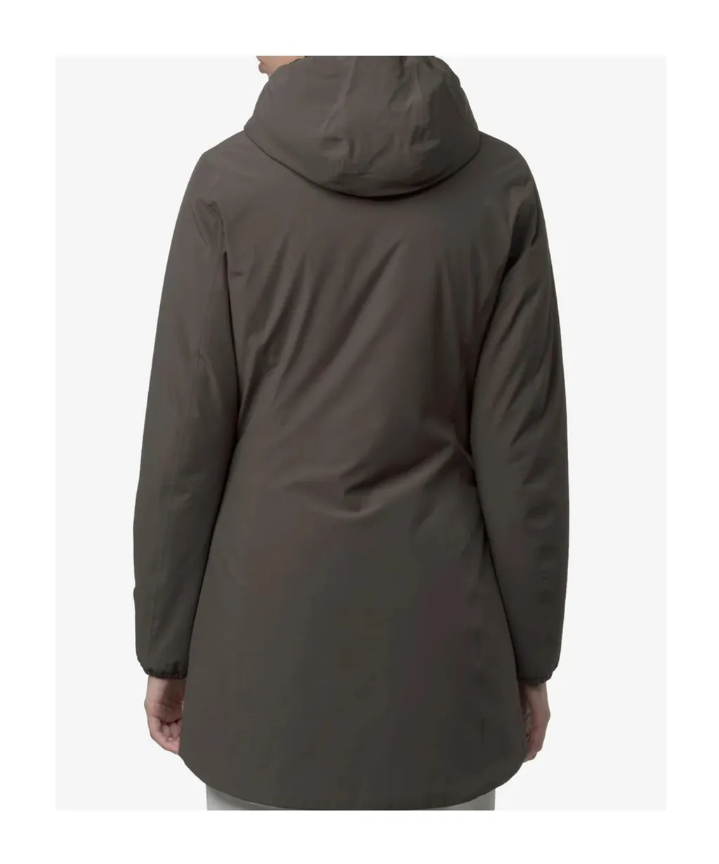 K-Way Denise St Warm Reversible Mid-Length Jacket