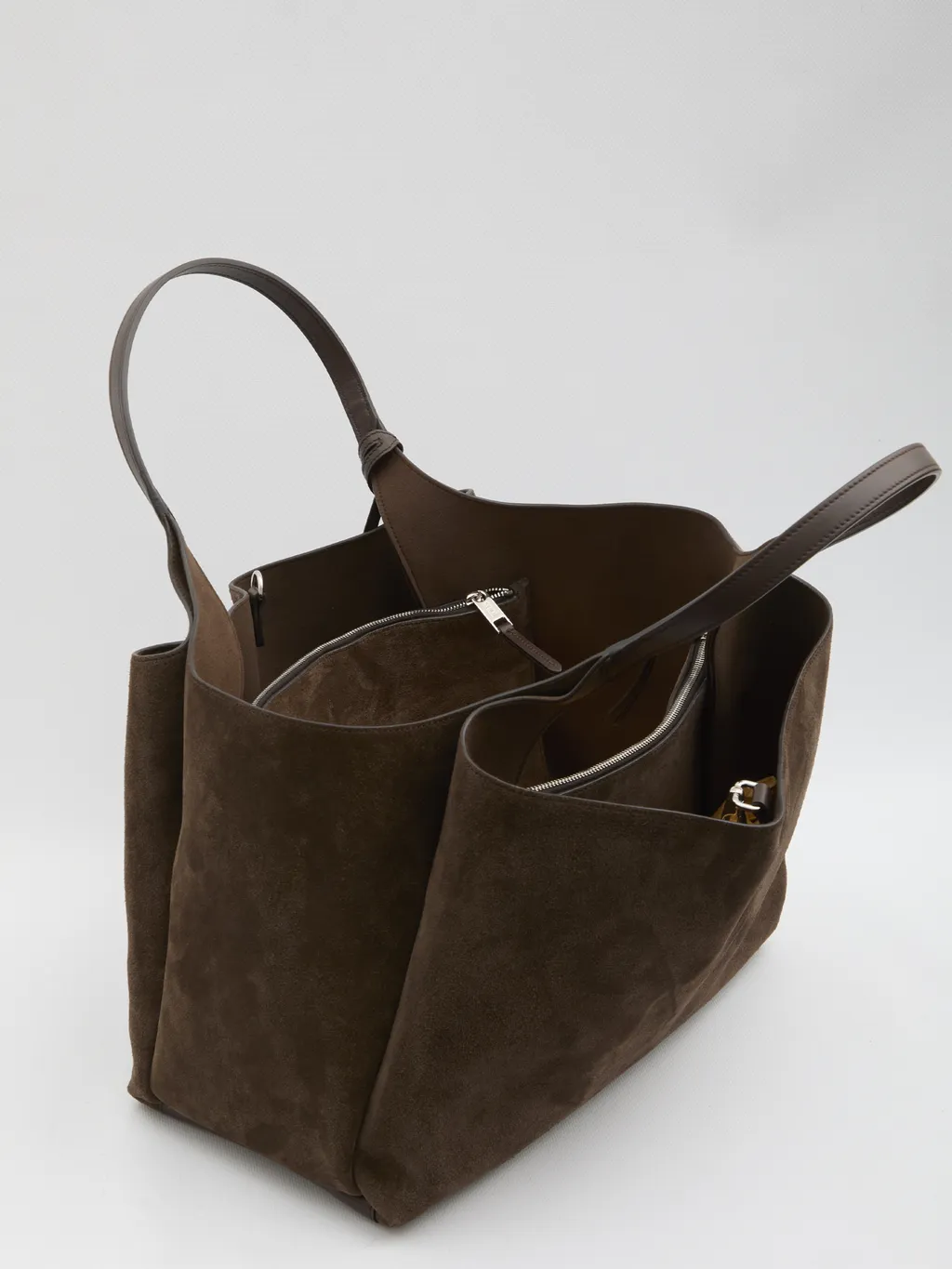 Medium Suede Tote Bag