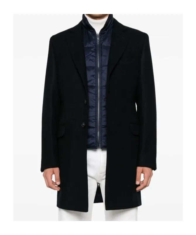 Fay Single-Breasted Double Coat