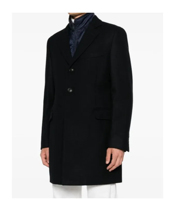 Fay Single-Breasted Double Coat