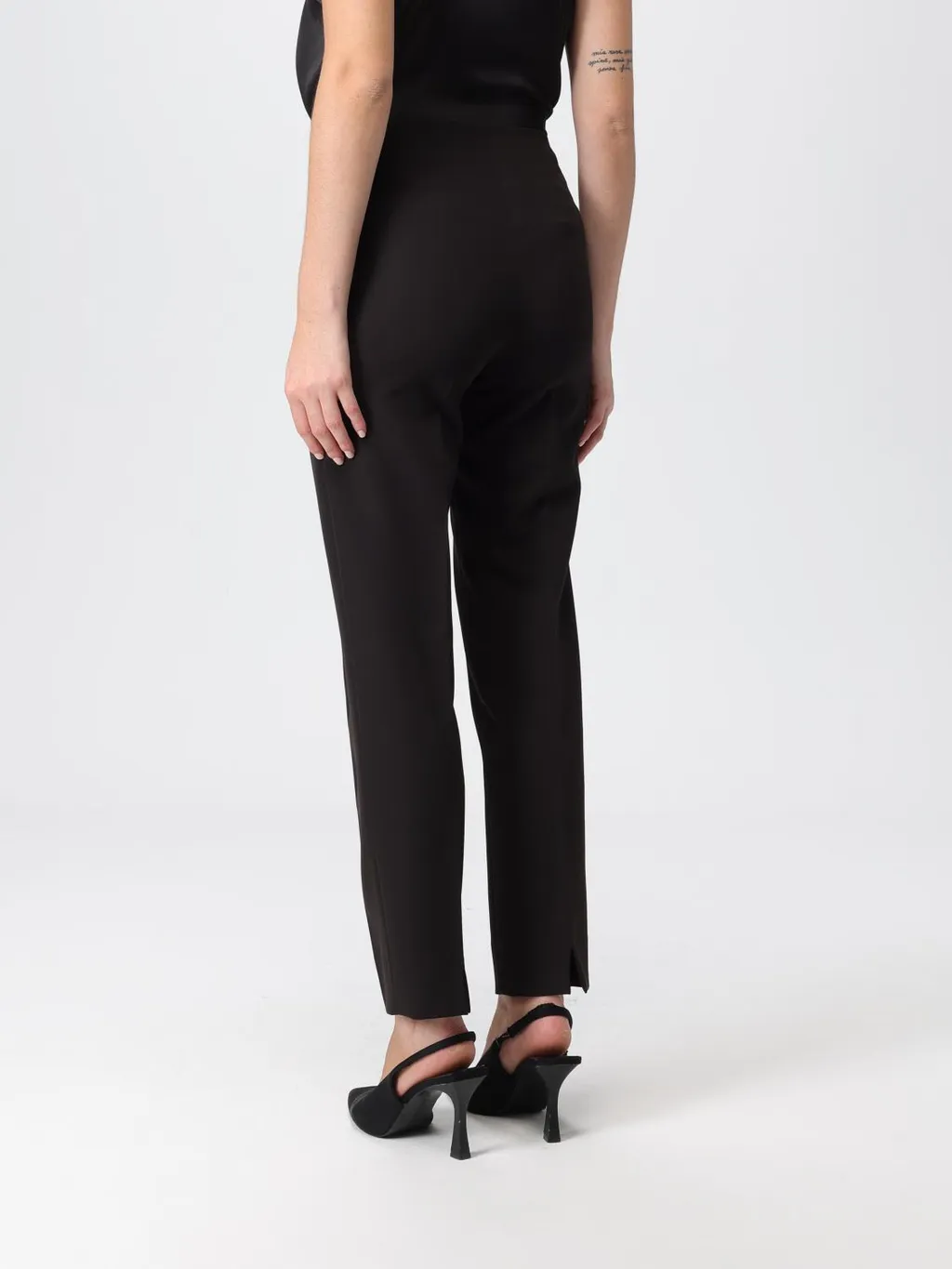 Pt Torino Gioia Split-Hem Pants