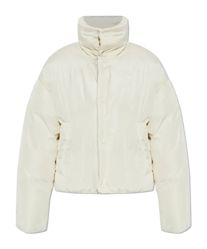 Long-Sleeved Down Jacket