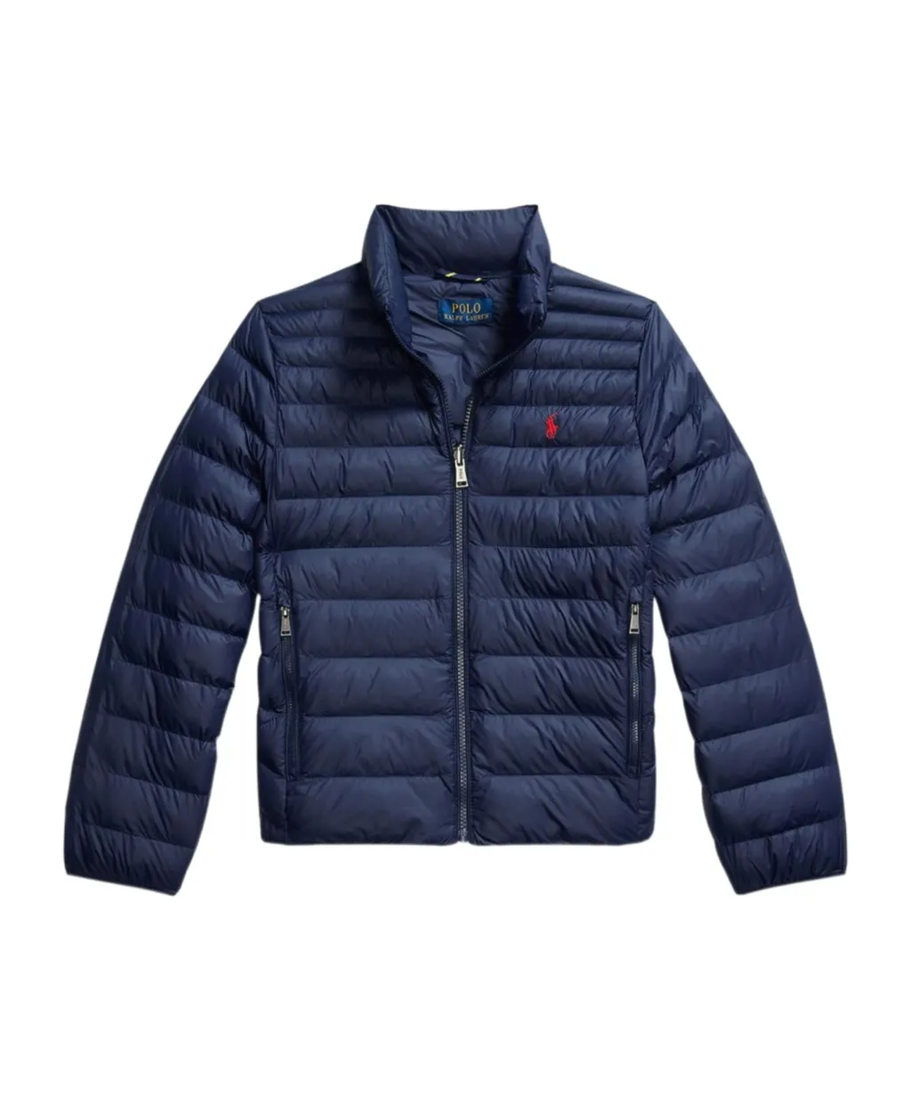 Polo Ralph Lauren Kids Pony Embroidered Quilted Jacket