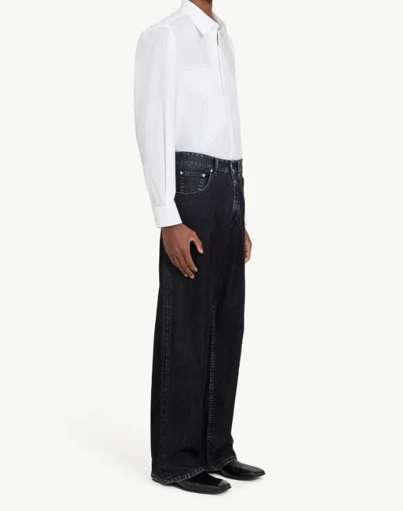 Mm6 Maison Margiela Wide Leg Jenas