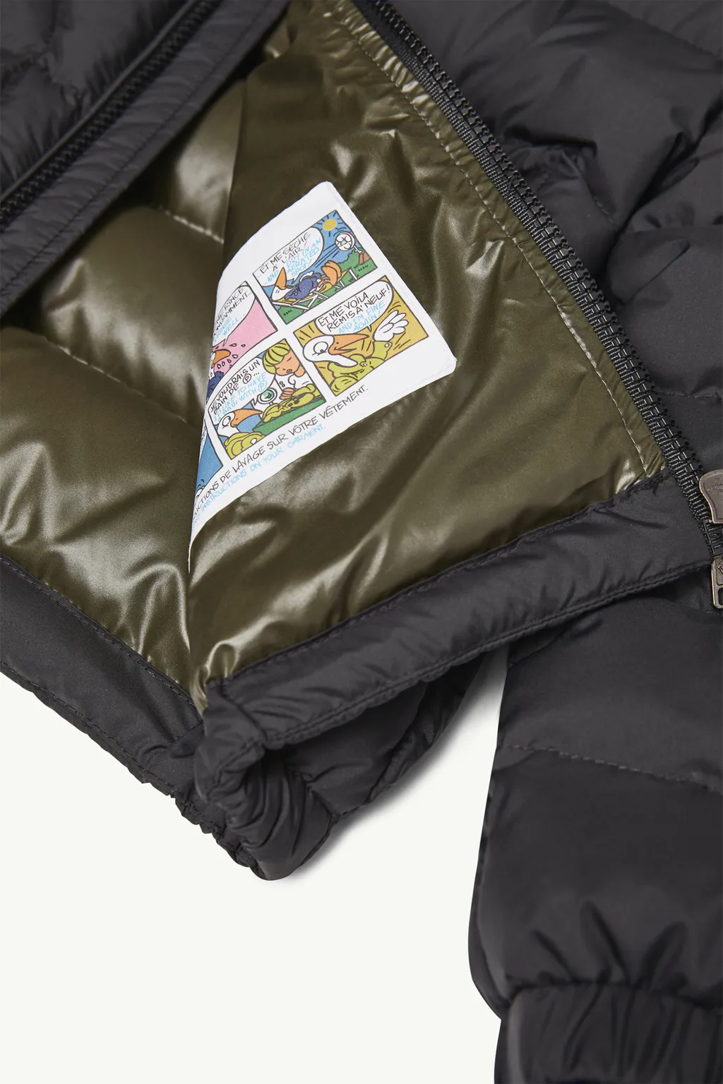 Moncler Enfant Grecois Hooded Down Jacket