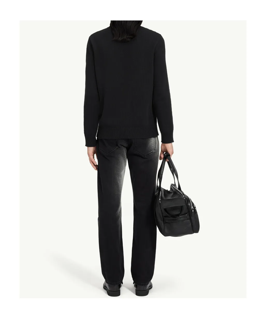 Taped Label Wool Jumper