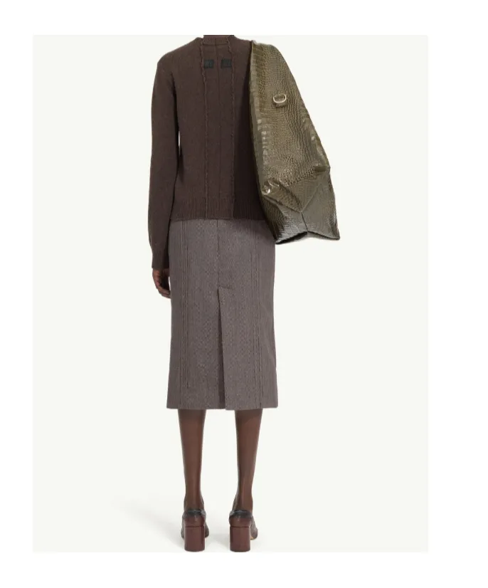 Mm6 Maison Margiela V-Neck Knitted Jumper