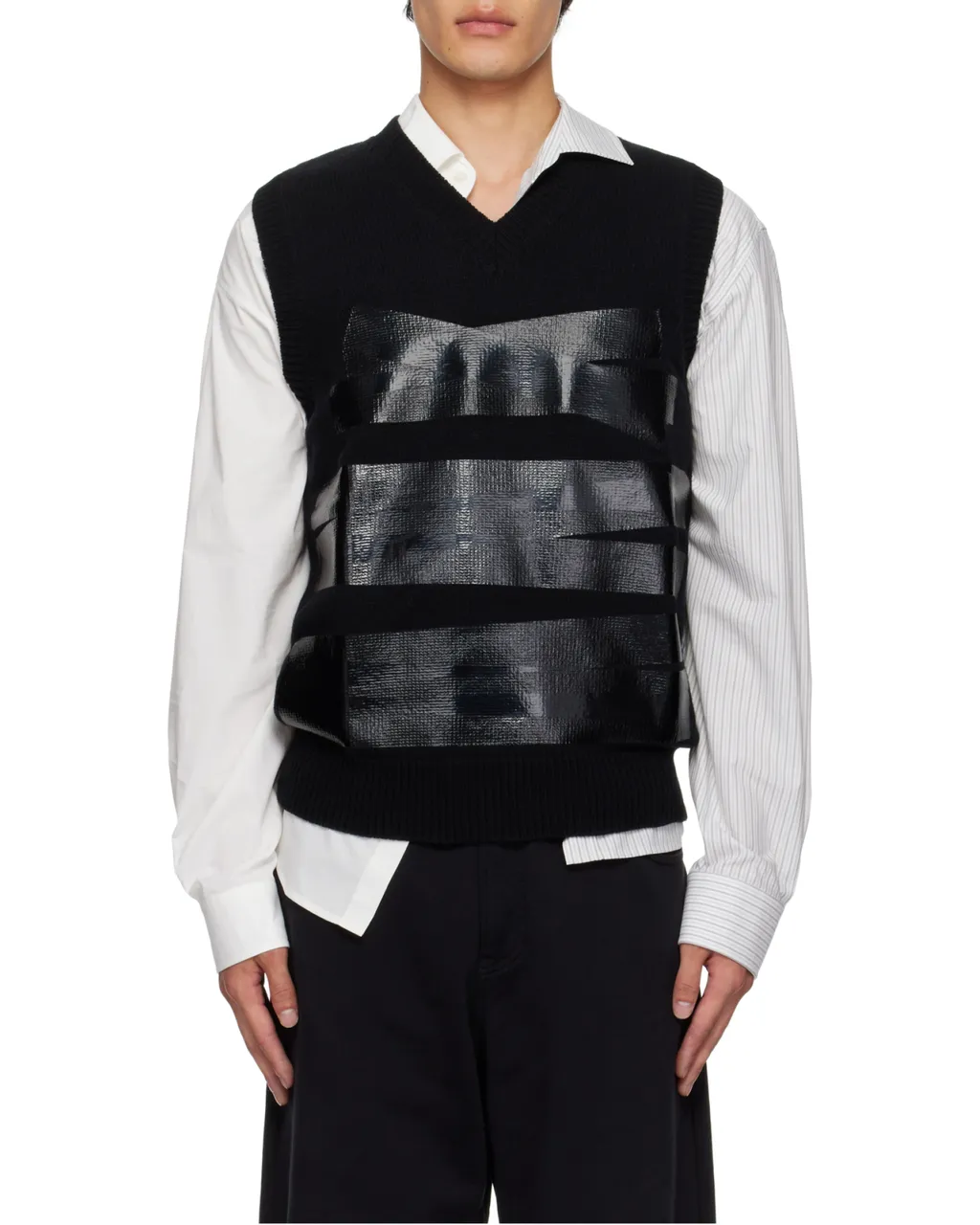 Mm6 Maison Margiela V-Neck Sleeveless Jumper