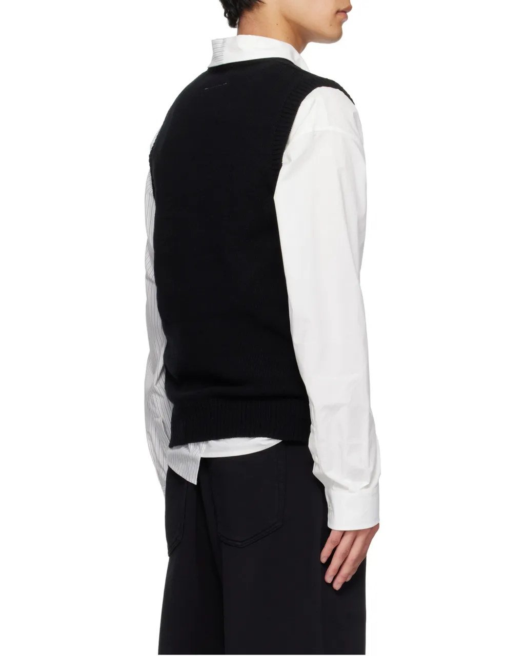 Mm6 Maison Margiela V-Neck Sleeveless Jumper
