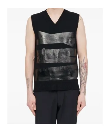 Mm6 Maison Margiela V-Neck Sleeveless Jumper