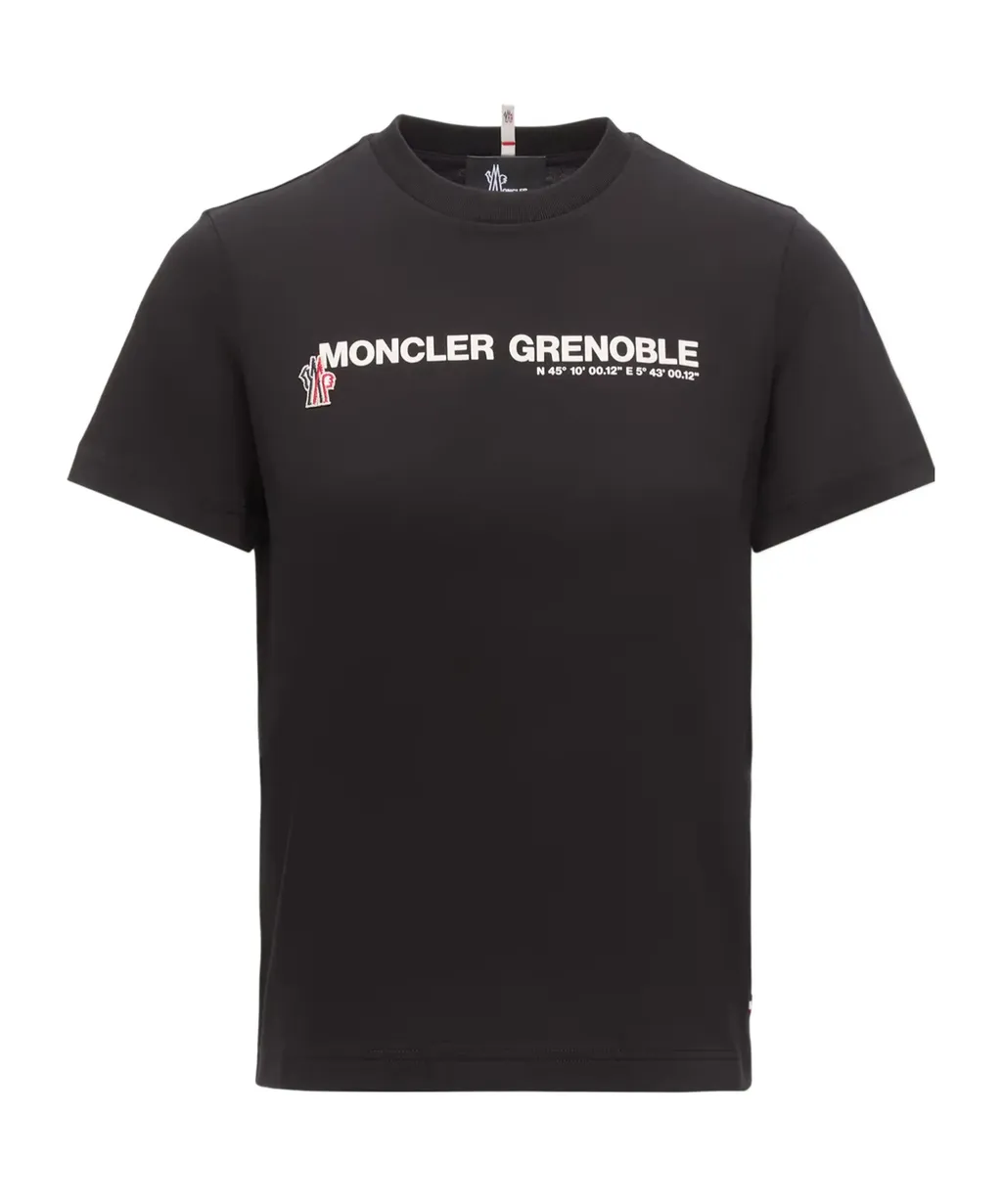 Moncler Grenoble Logo-Printed Crewneck T-Shirt