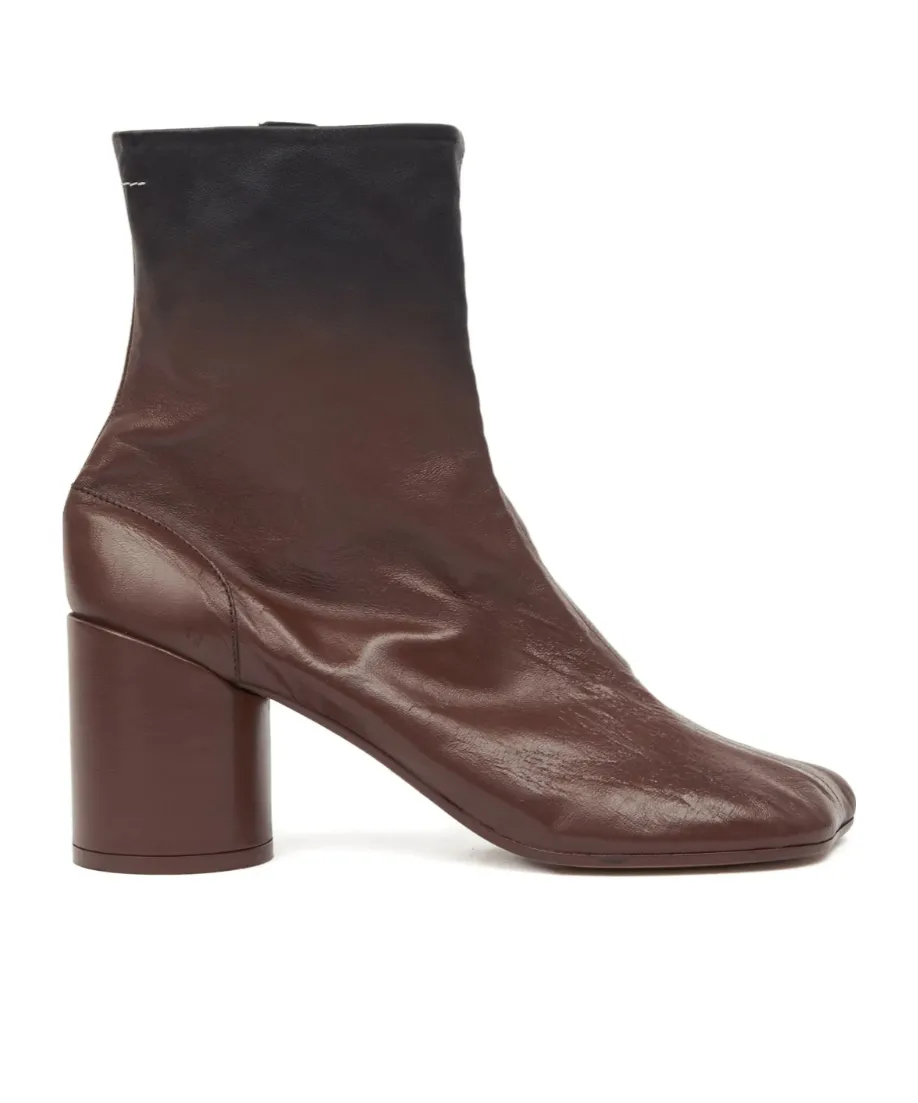 Mm6 Maison Margiela Zip-Up Ankle Boots