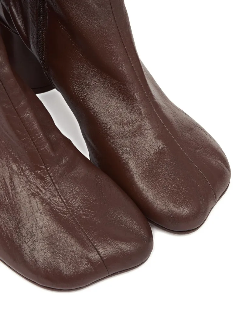 Mm6 Maison Margiela Zip-Up Ankle Boots