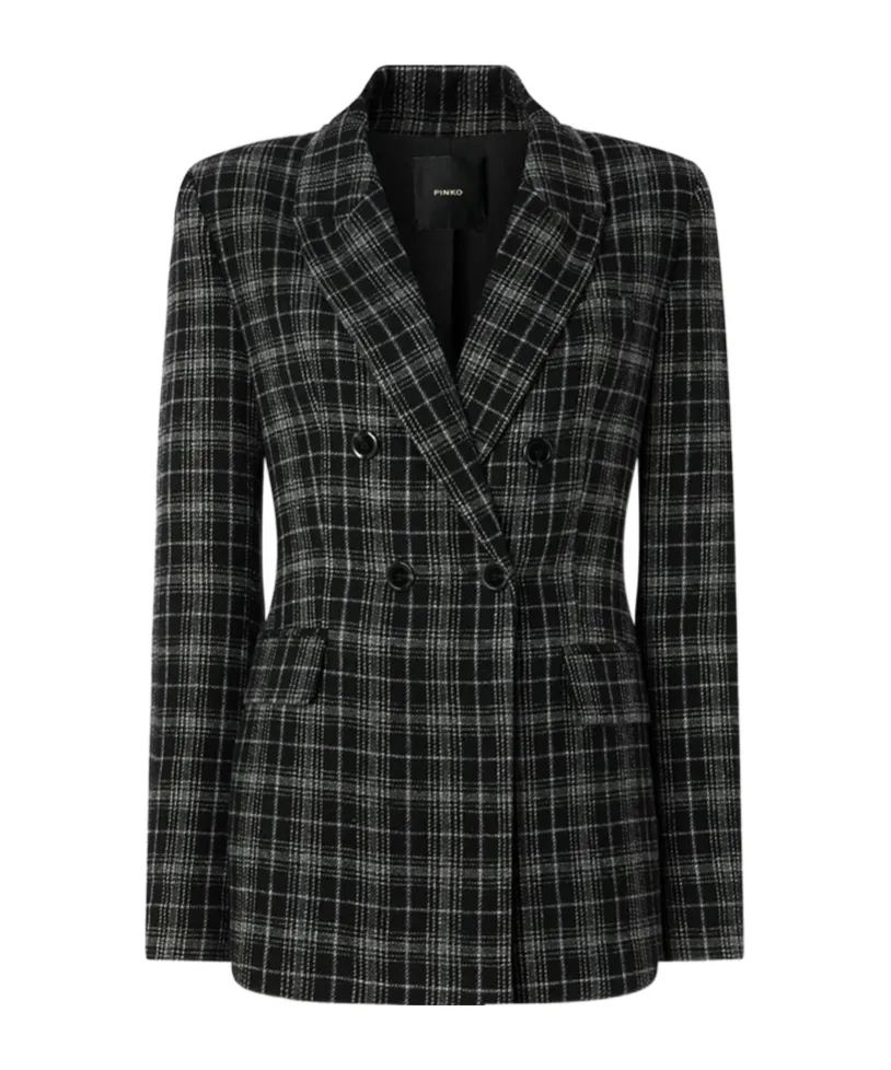 Plaid Suit Jacket