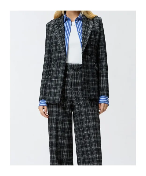 Plaid Suit Jacket