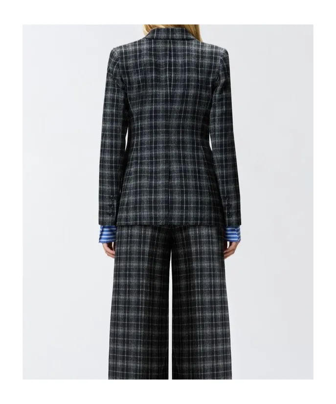 Plaid Suit Jacket