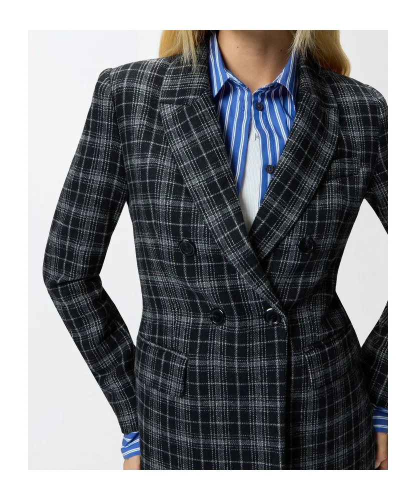 Plaid Suit Jacket