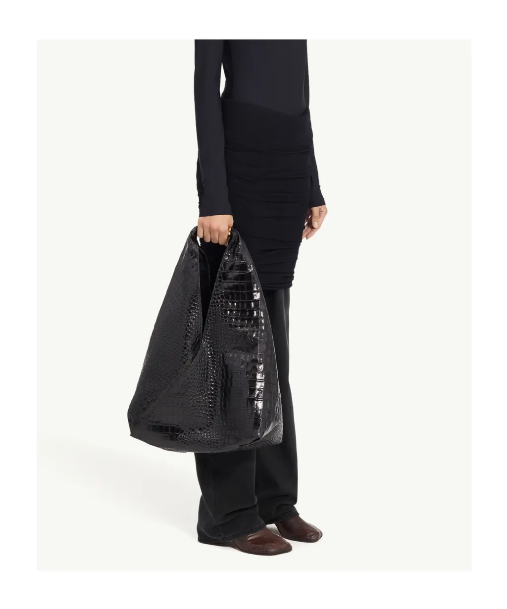 Mm6 Maison Margiela Gathered High-Rise Jeans