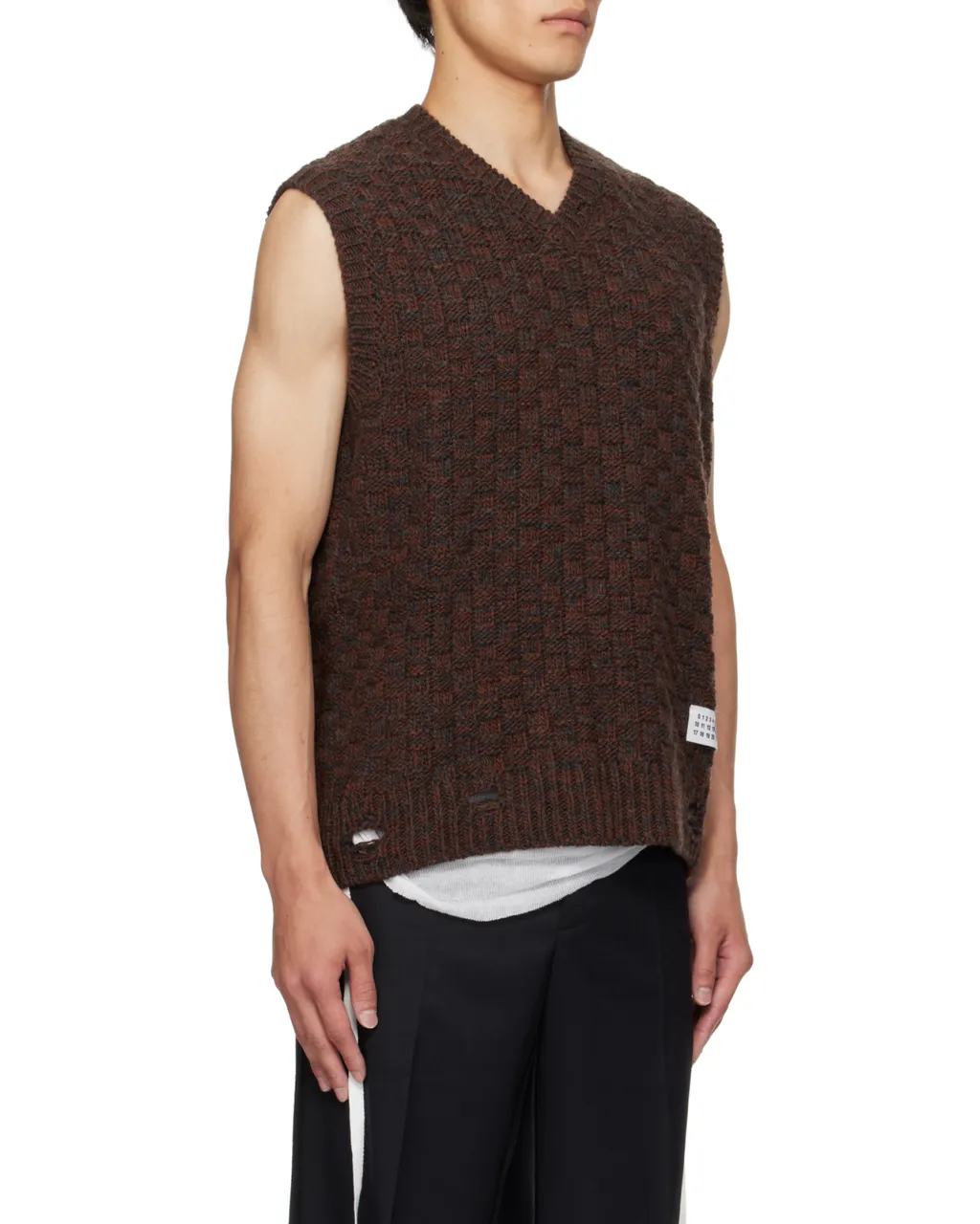 Mm6 Maison Margiela Ribbed Vest